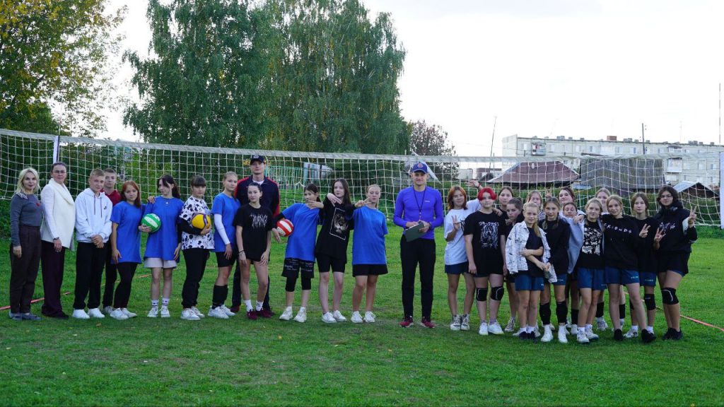 9 сентября в преддверии  Всероссийского дня трезвости провели соревнования по волейболу