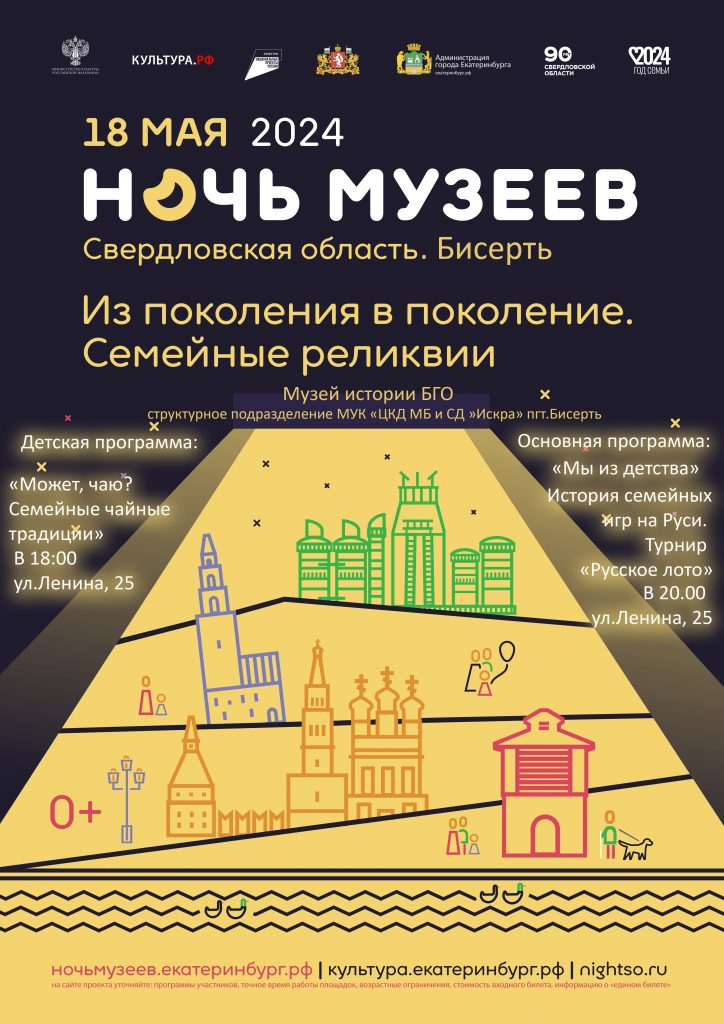 Всероссийская акция «Ночь музеев — 2024» в Музее истории Бисертского городского округа
