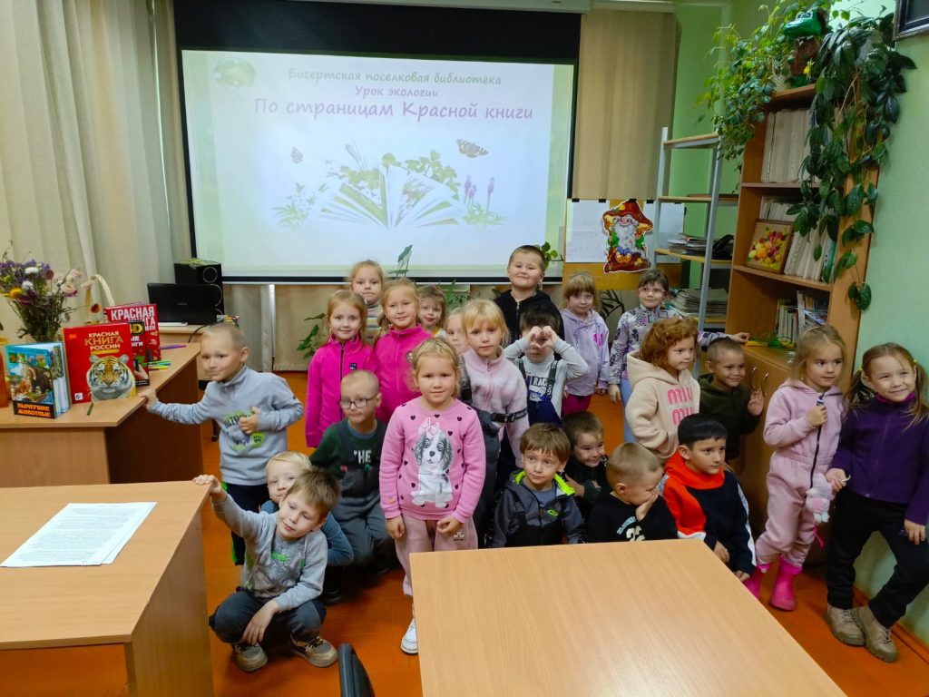 Урок экологии в библиотеке