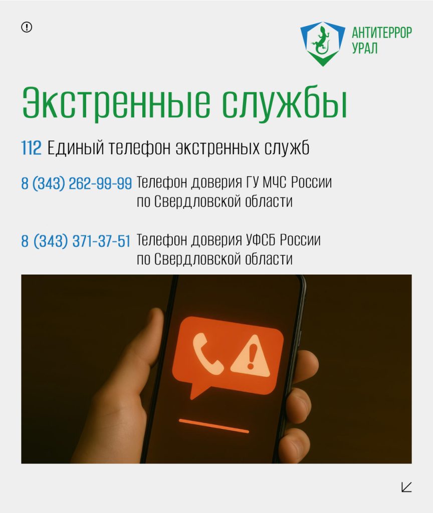 Порядок действий и реагирования на чрезвычайные и кризисные ситуации